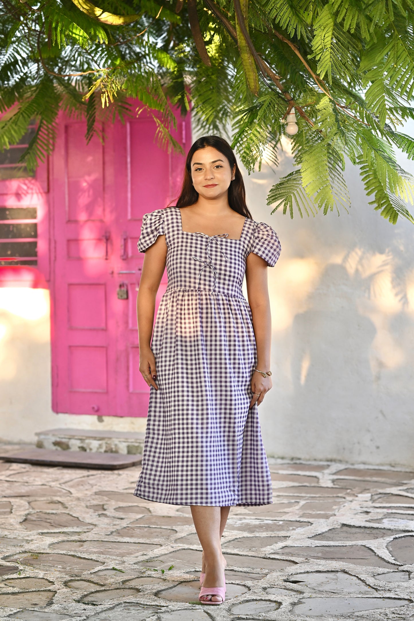 Pernia Ghingham Dress