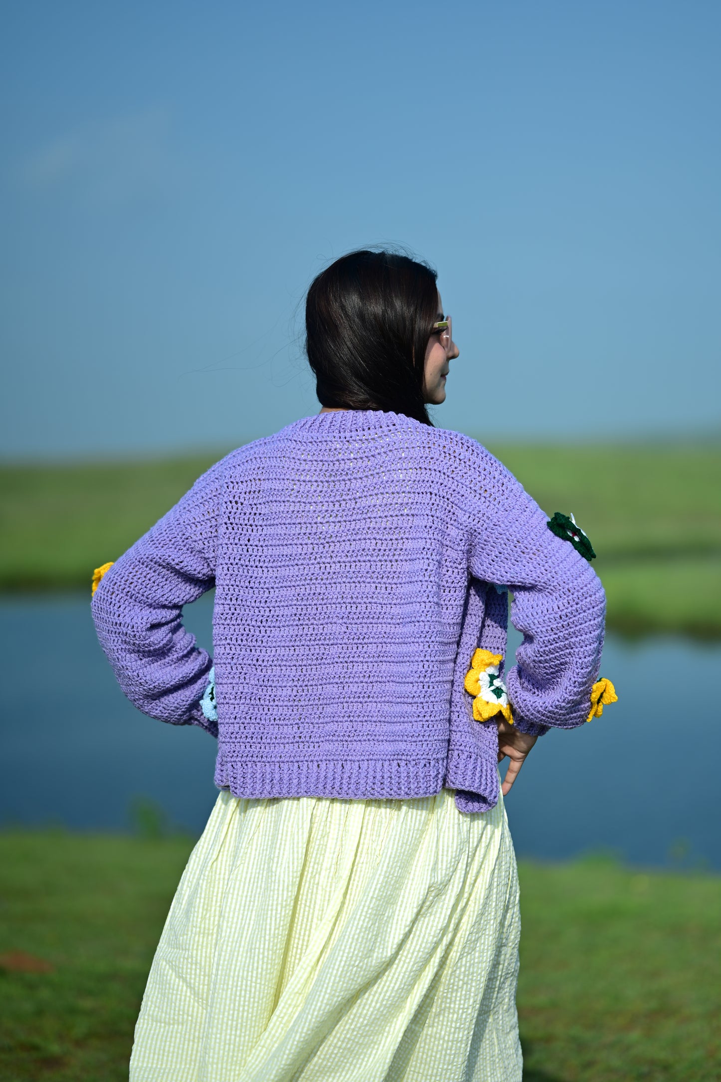 Purple Butterfly Cardigan 🦋