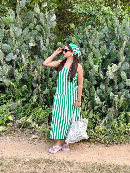 Postino Dress with Scarf