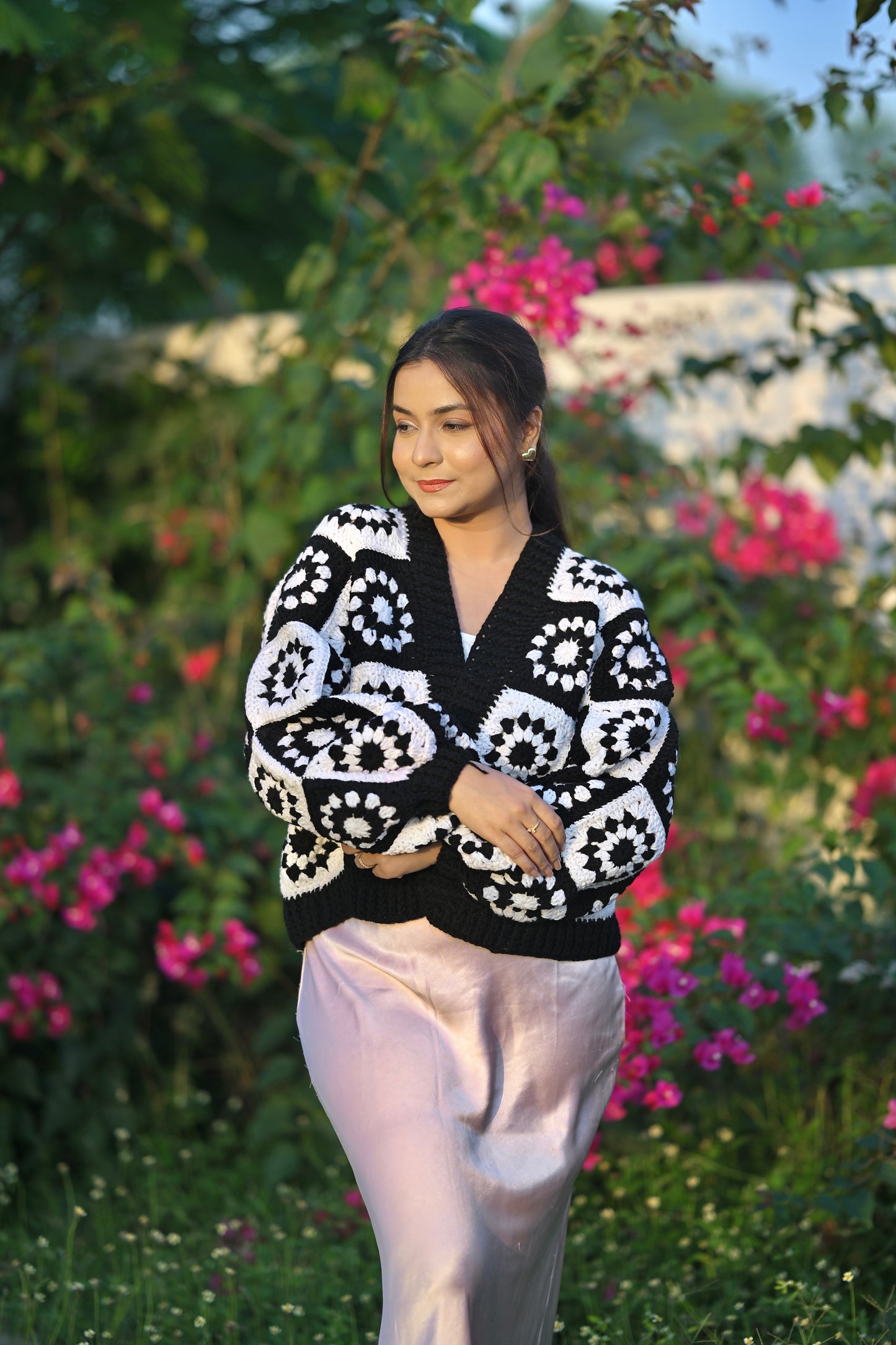 Vietnam Granny Square Cardigan