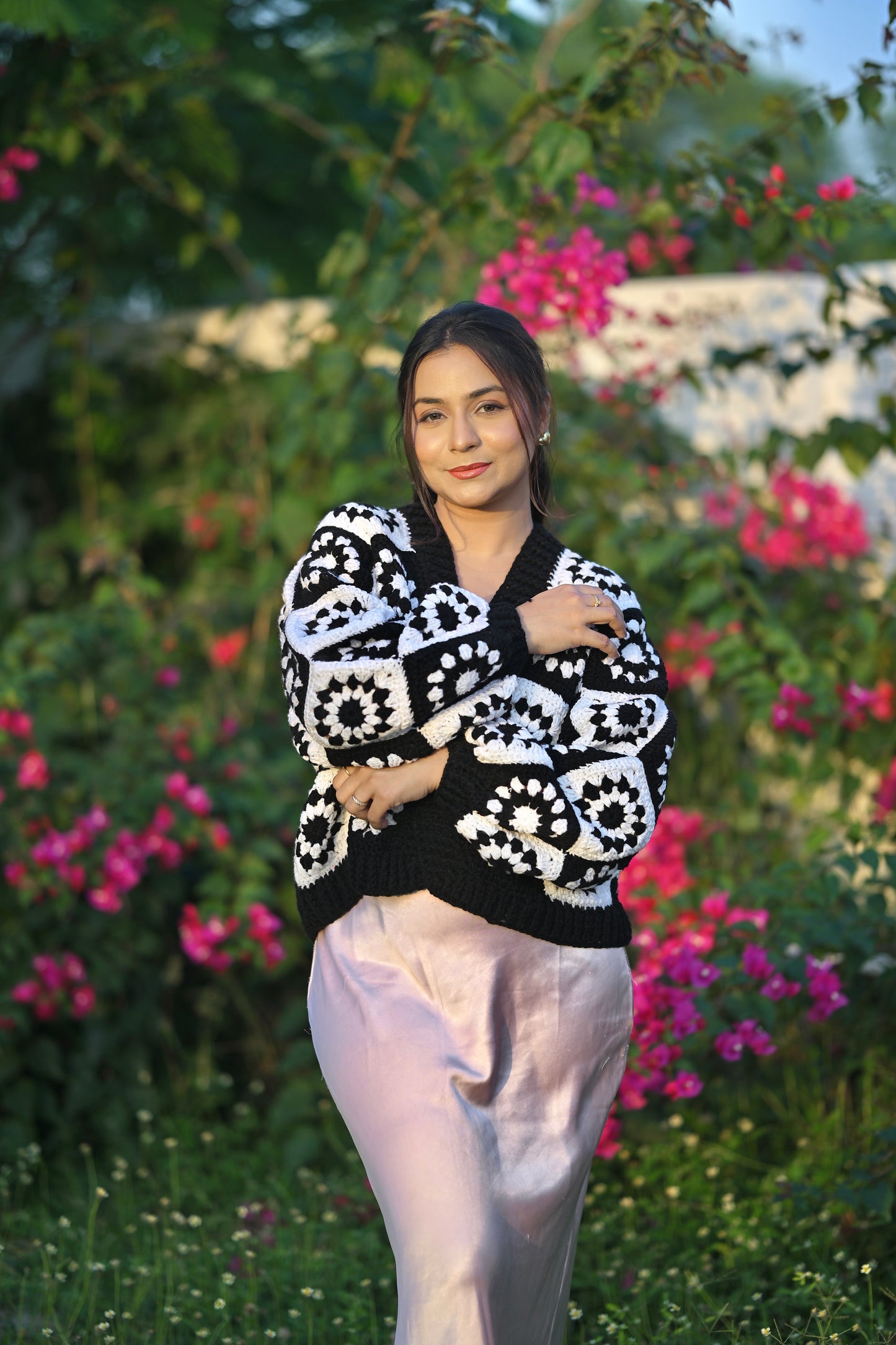 Vietnam Granny Square Cardigan
