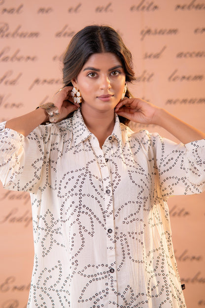 Aadhya Co-ord Set - White