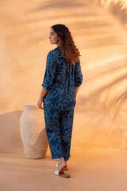 Aadhya Co-ord Set - Blue