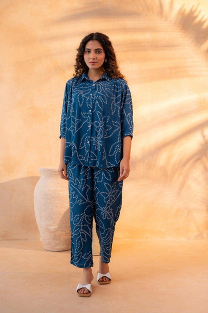 Aadhya Co-ord Set - Blue