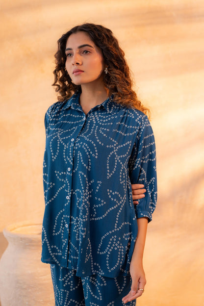 Aadhya Co-ord Set - Blue
