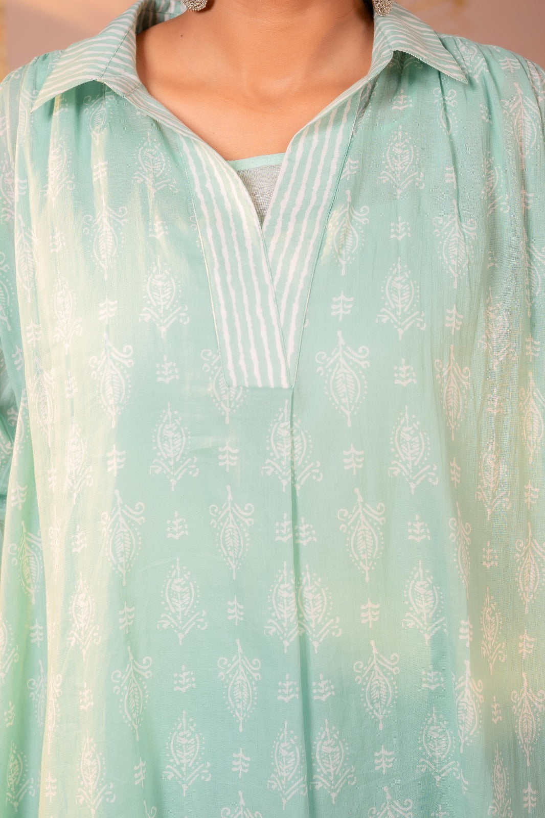 Aaradhya Co-Ord Set - Mint