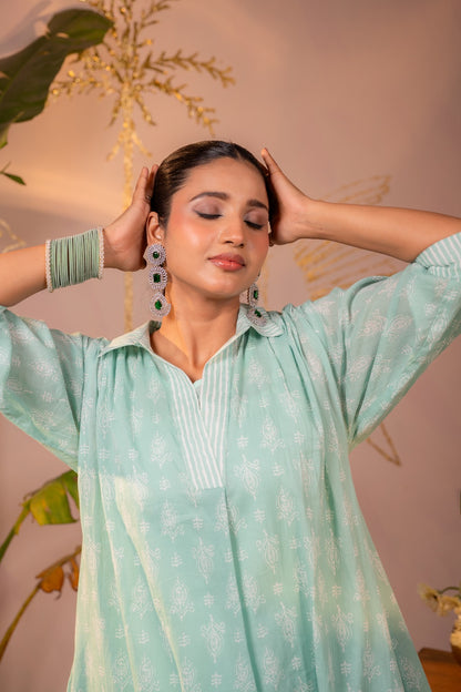 Aaradhya Co-Ord Set - Mint