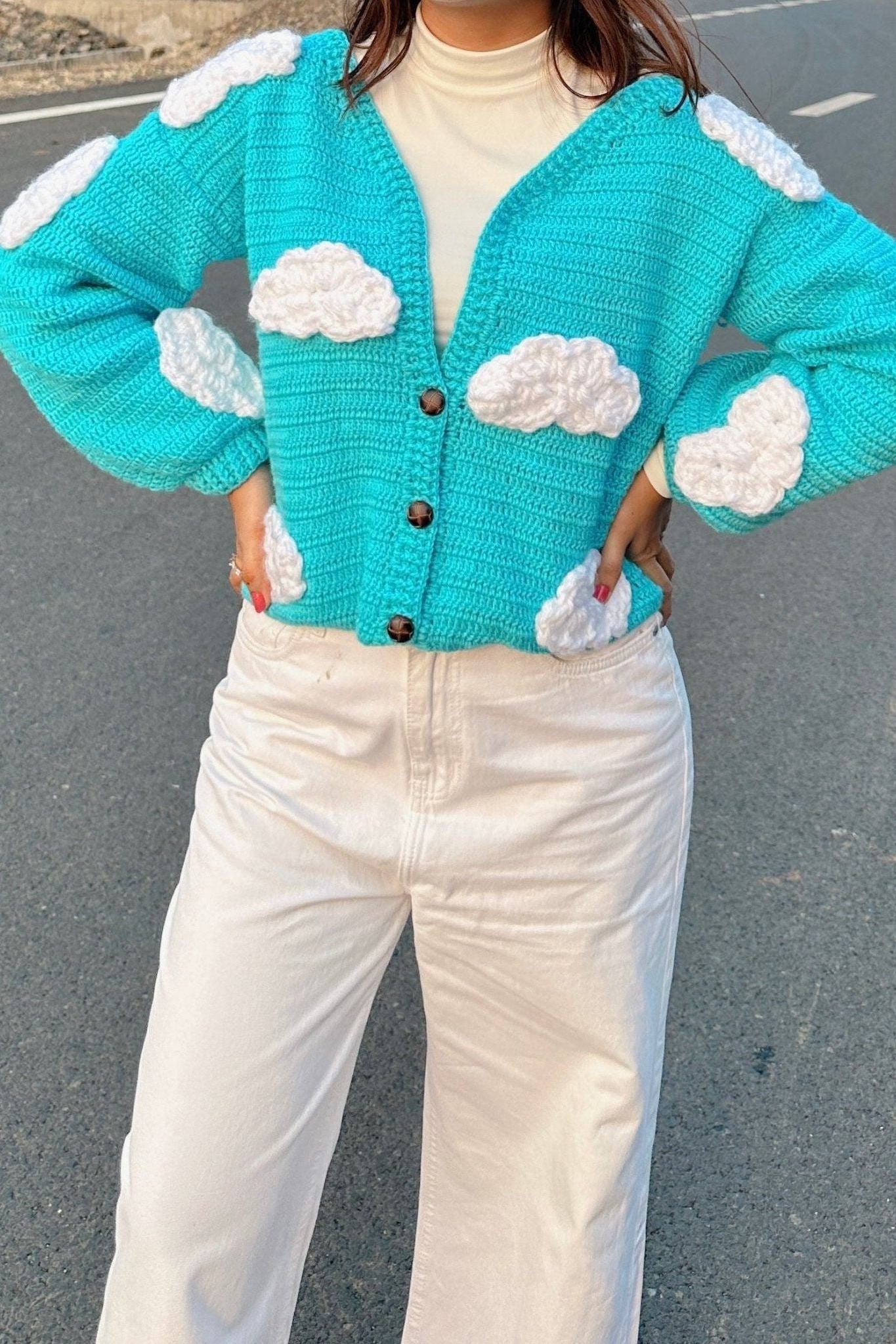 新品未使用❗️完売商品　gypsohila cloud cardigan Gloria Alpaca Cardigan Cream – Hayley Menzies