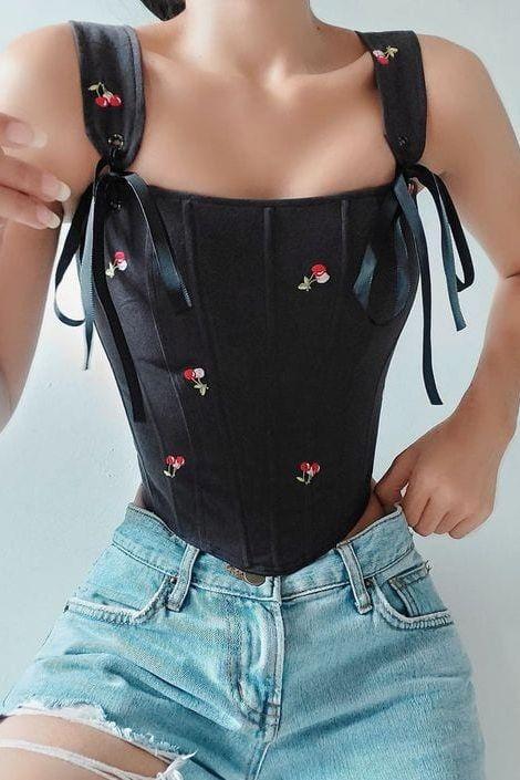 Cherry Corset - SUGERCANDY