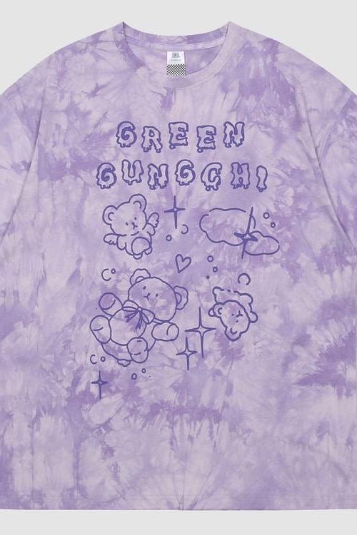 Green Gungchi Loose Tee - SUGERCANDY