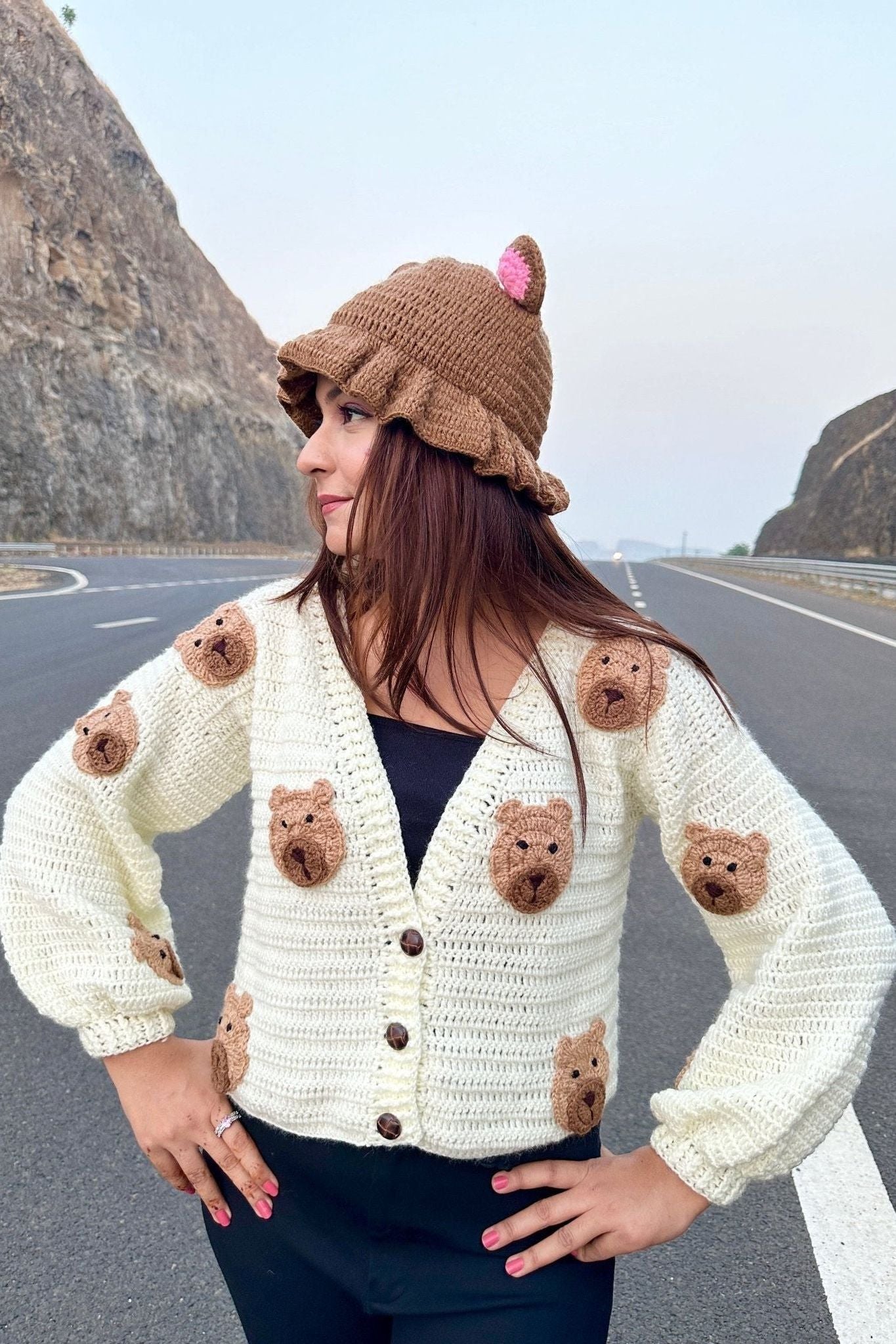 Teddy-bear sweater - SUGERCANDY