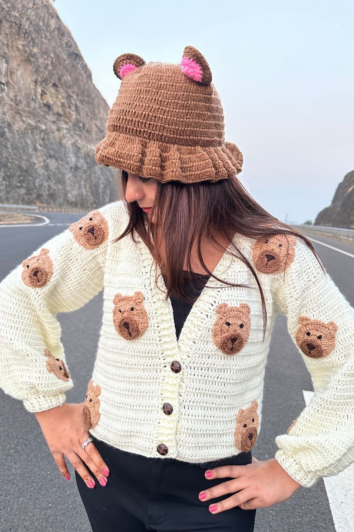 Teddy-bear sweater - SUGERCANDY